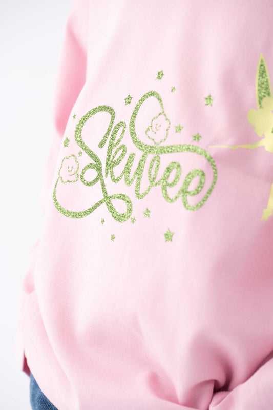 Fairy Wand Pastel Pink Tee