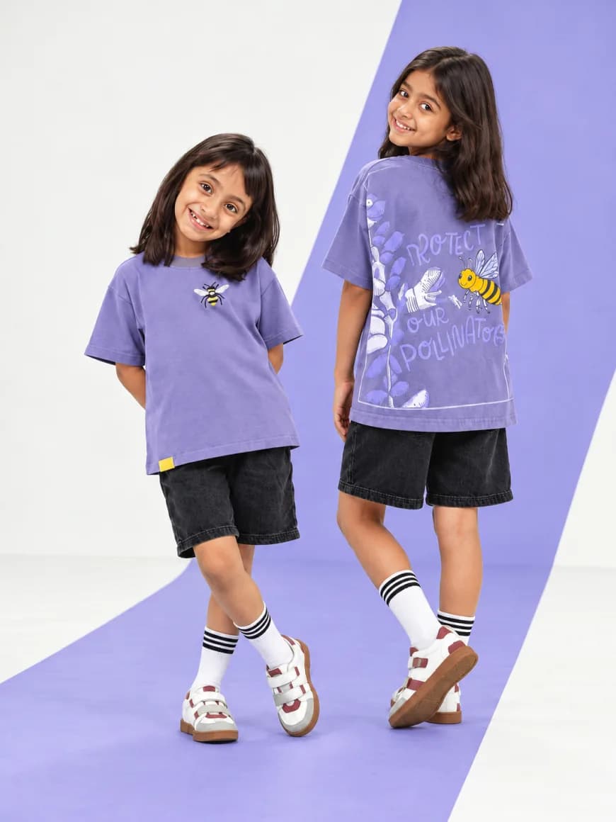 Honey Bee Kids T-Shirt, view 3 of 5