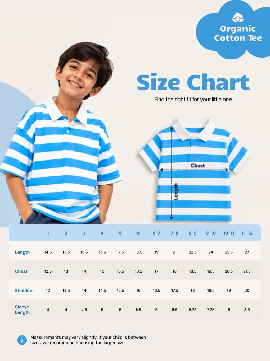 White & Blue Stripe Collar T-Shirt, view 5 of 5
