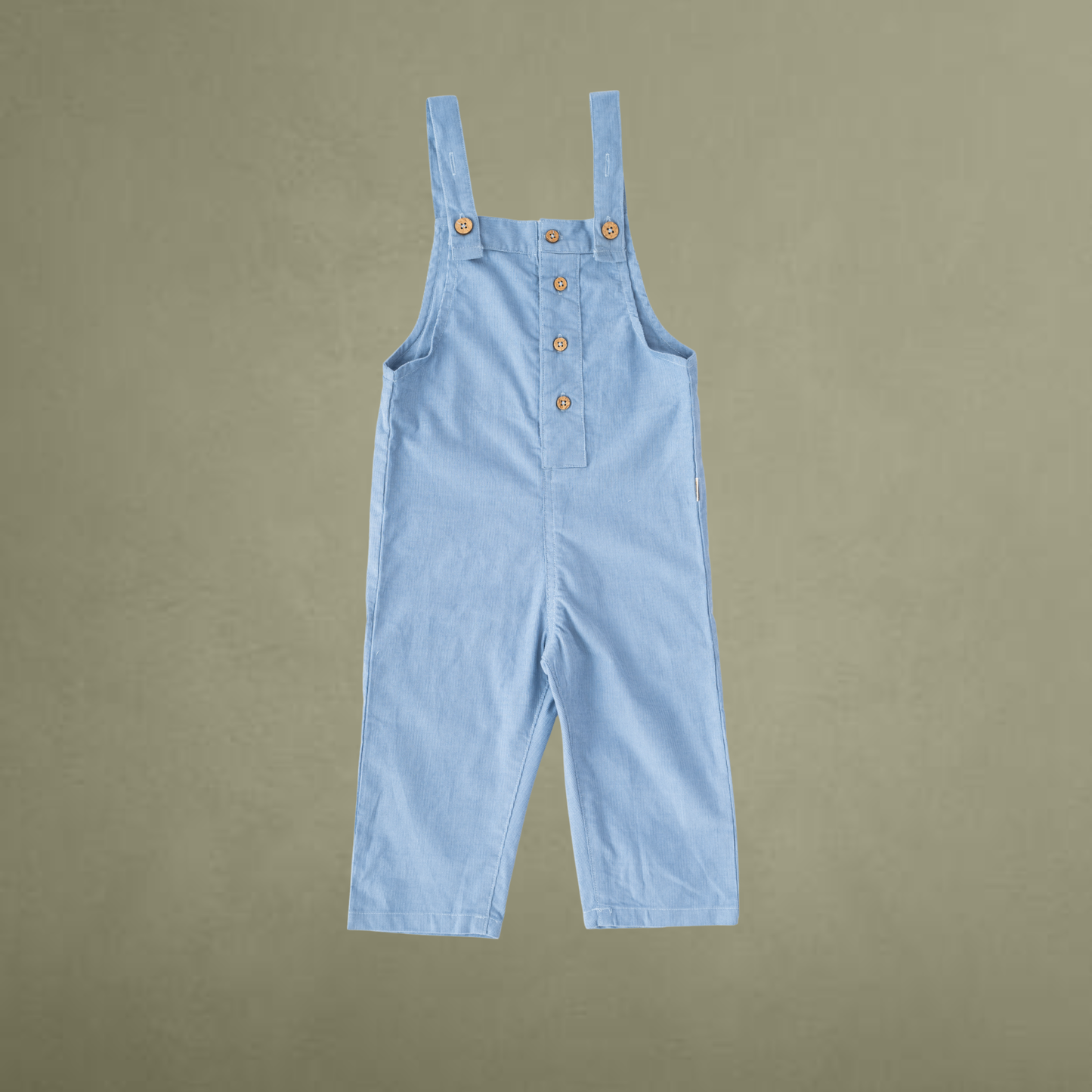 Organic Corduroy Dungaree with Sheep Motif