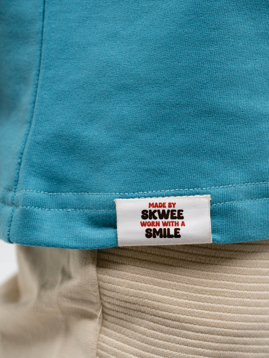 Plain Teal Blue T-Shirt