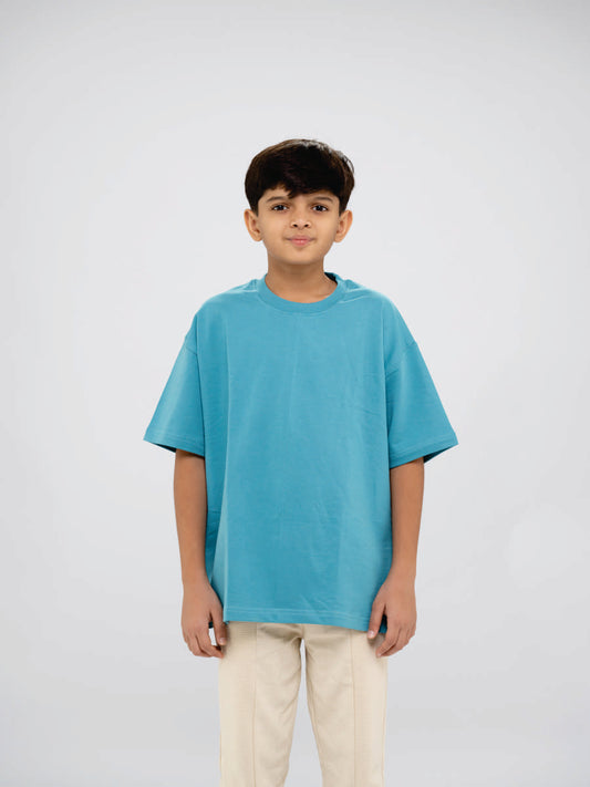 Plain Teal Blue T-Shirt