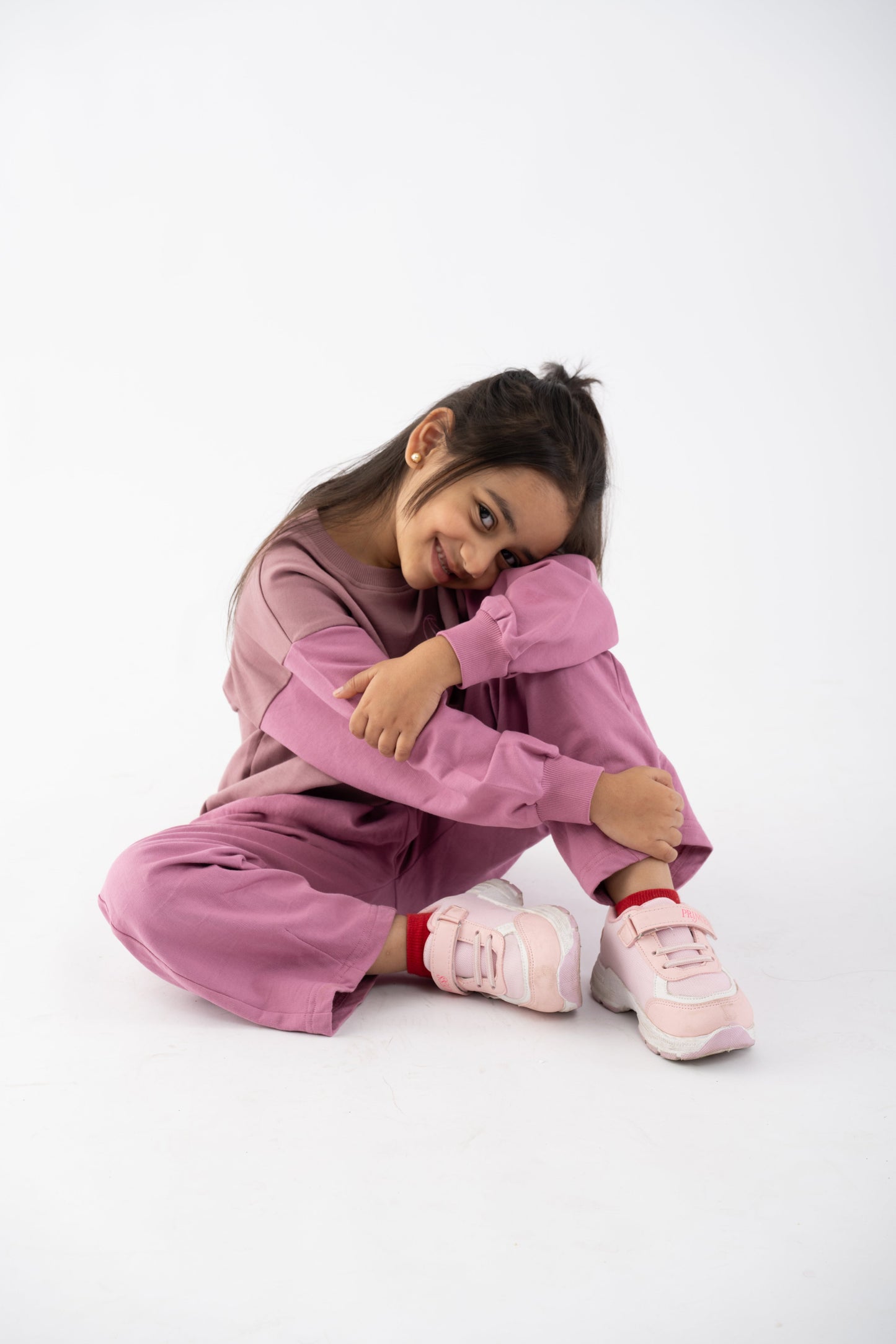 Girls Plum Co-Ord