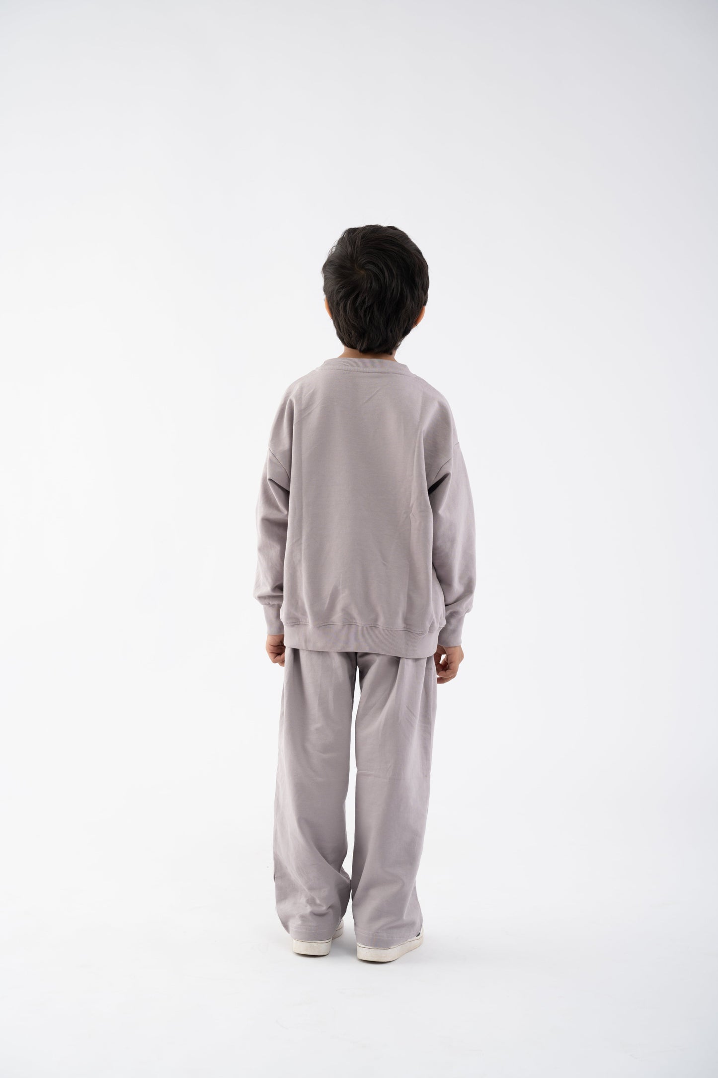 Unisex Ash minimal Co-Ord Set