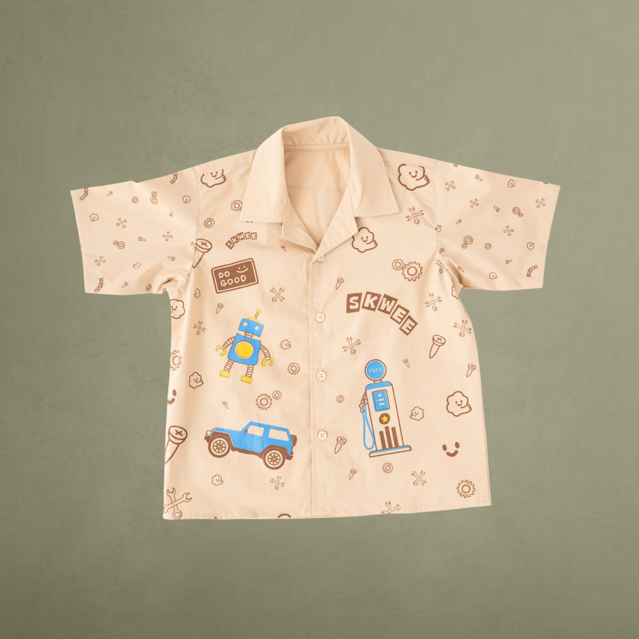 Printed Half Sleeve Shirt