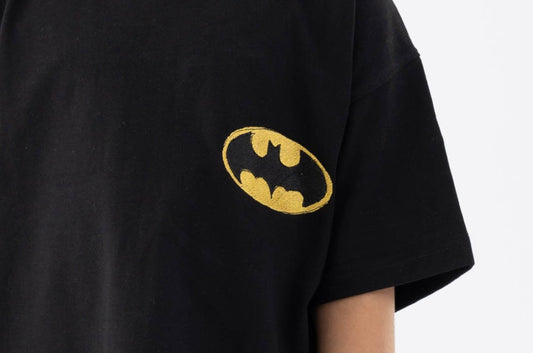 Batman Embroidered Black Tee