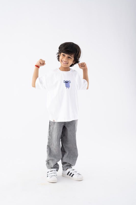 Six-Pack Lego White Tee