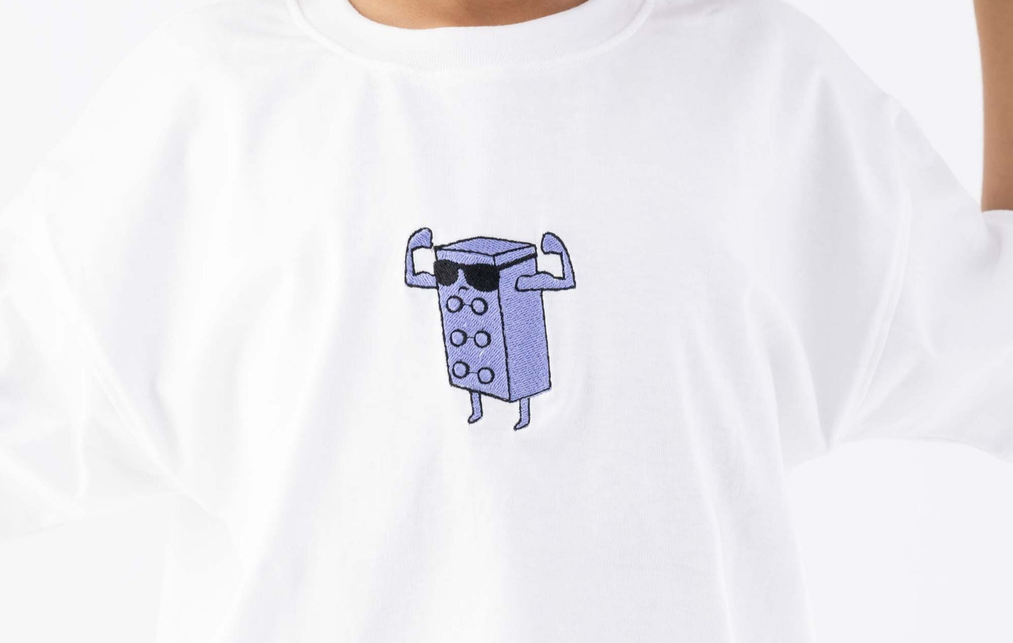 Six-Pack Lego White Tee