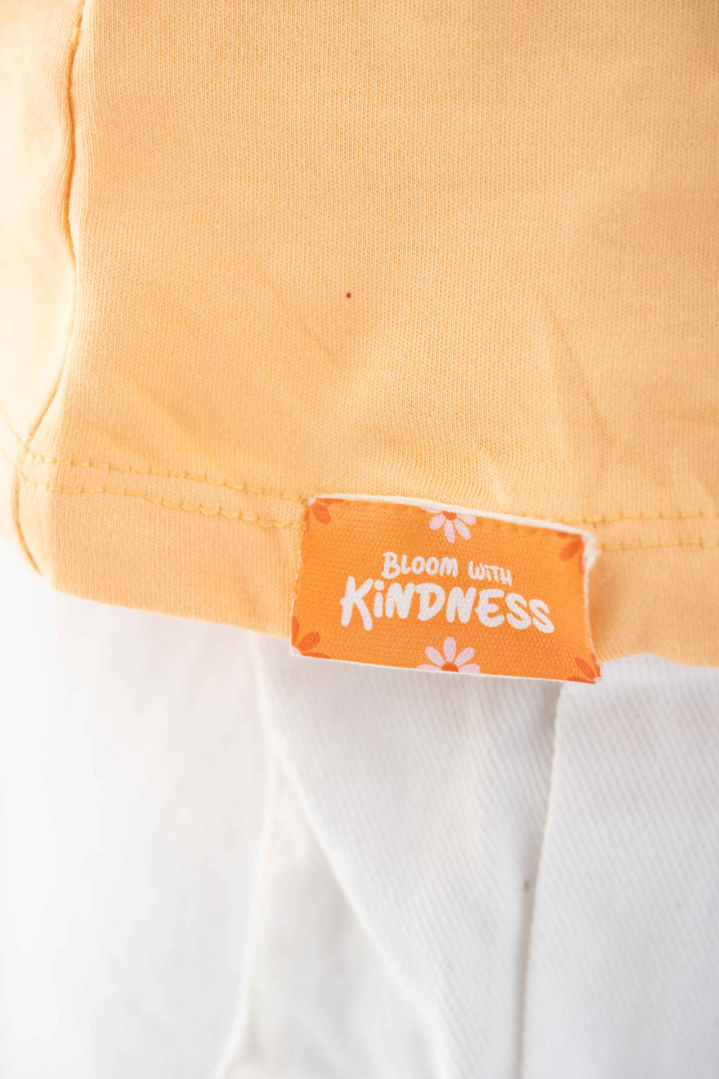 Flower Puff Peach Tee