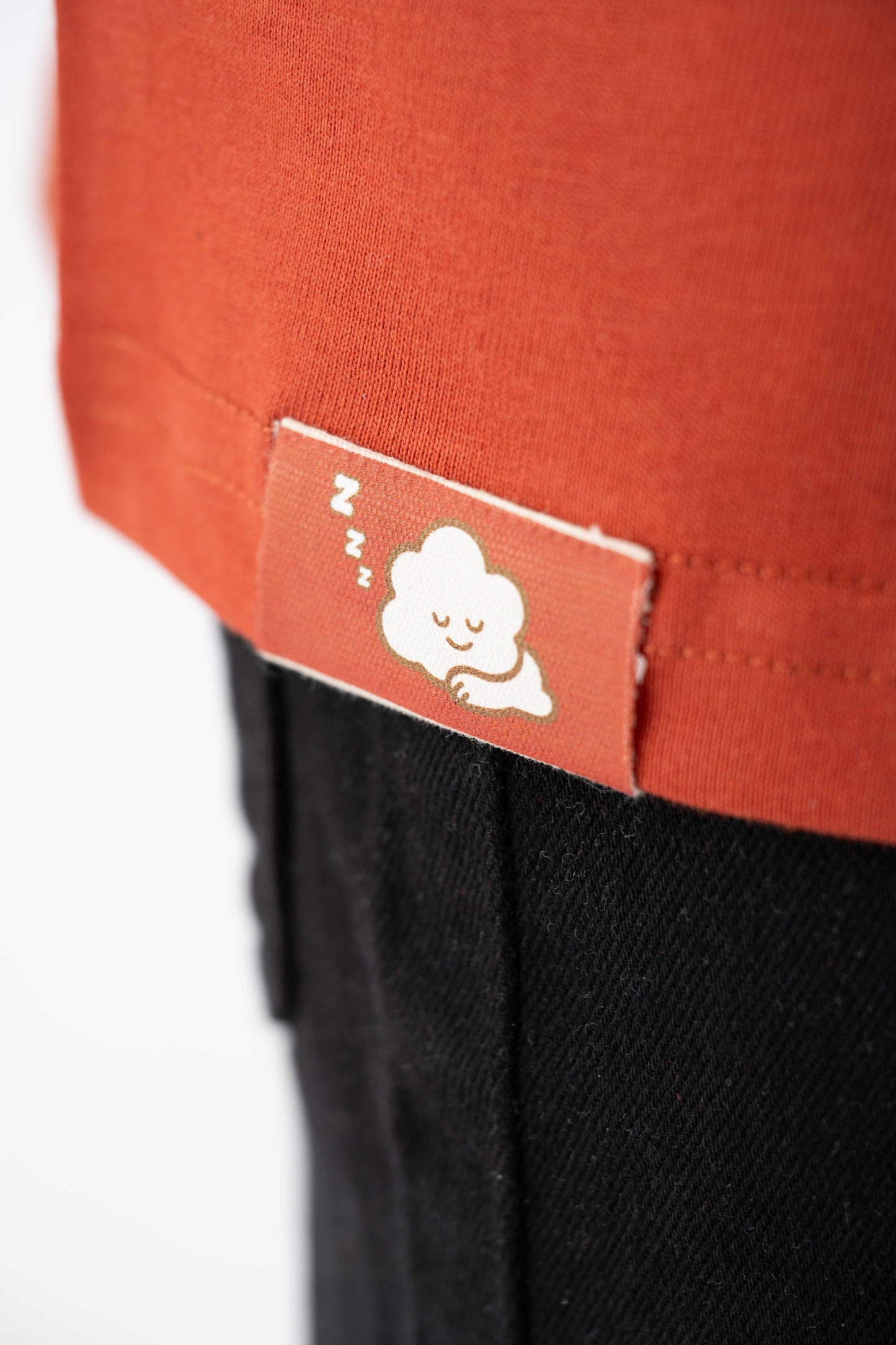 Zero Nap Club Rust Brown Tee